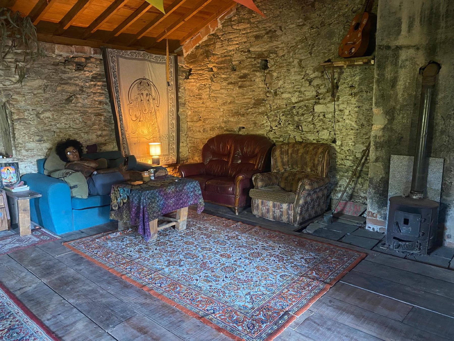 Living space in the small house